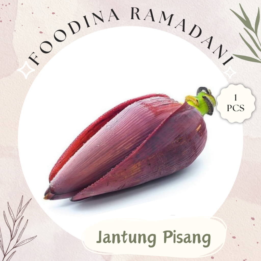 

JANTUNG PISANG Sayur - Banana Bud Fresh [ 1 Pcs ] Harga Per PCS