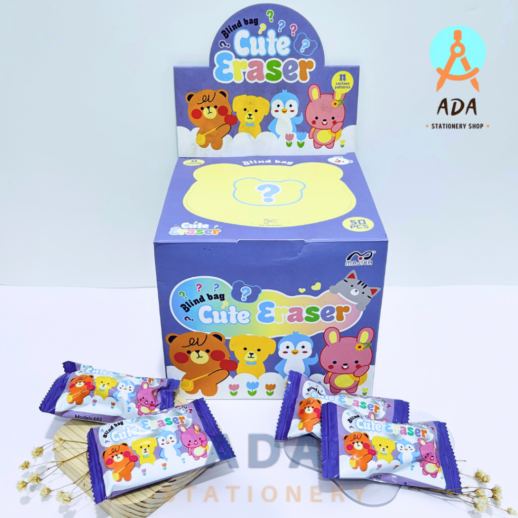 

( 1 pc) PENGHAPUS BLIND BAG /682/ CUTE ERASER/ BLIND BOX/ PENGHAPUS TRANSPARAN/ SETIP LUCU/ VIRAL BLIND BOX