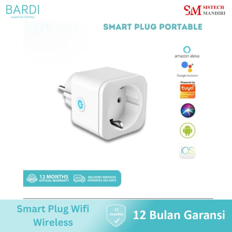 BARDI Smart Plug Wifi Wireless