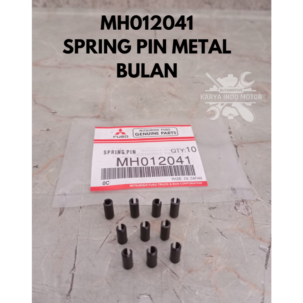 SPRING PIN METAL BULAN 10PCS MH012041