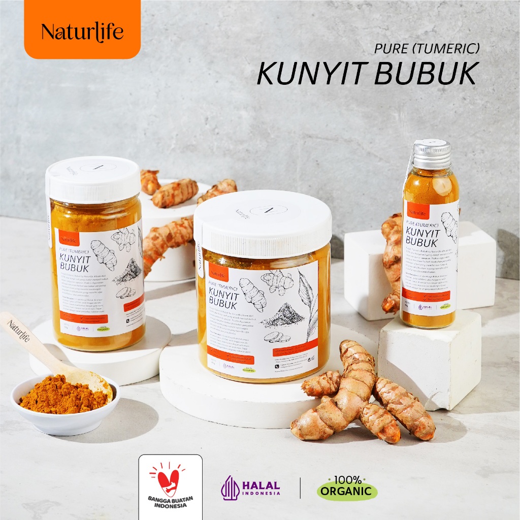 

KUNYIT KUNING BUBUK TANPA CAMPURAN ASLI 100% ORIGINAL 50G 150G 250G TUMERIC POWDER KUNIR BUBUK BAHAN POKOK POWDER BUMBU REMPAH ORGANIK KUALITAS PREMIUM KUNYIT BUMBU DAPUR BUBUK LENGKAP SUPER NUTRIFARM BRAGG DARI BUMI GEMELI LEMOVITA OFFICIAL BEORGANIK