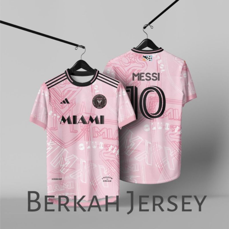 Jersey Inter Miami Terbaru Fullprinting