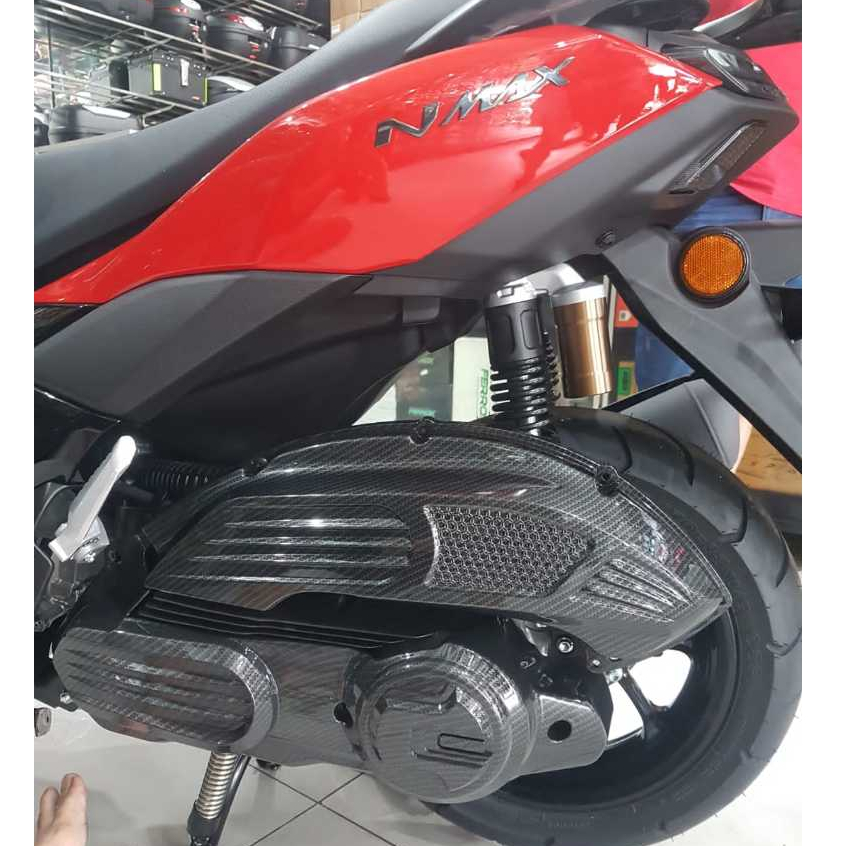 Paket Tutup Filter + Tutup CVT Nmax Neo S / All New Nmax / All New Aerox MHR Karbon Cover Filter Haw