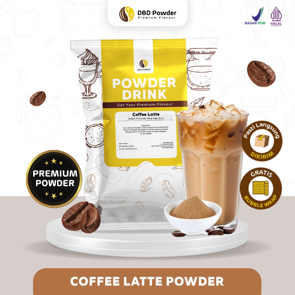 

Bubuk Minuman Kopi Susu - Powder Coffee Lattee