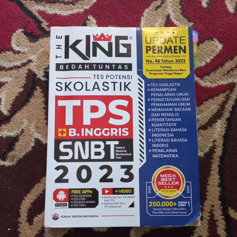 PRELOVE THE KING SNBT 2023