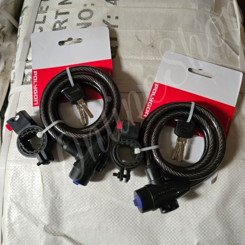 Kunci Oler Polygon Lock Spiral Polygon Kunci Sepeda Kunci Pengaman Kunci Gembok Sepeda