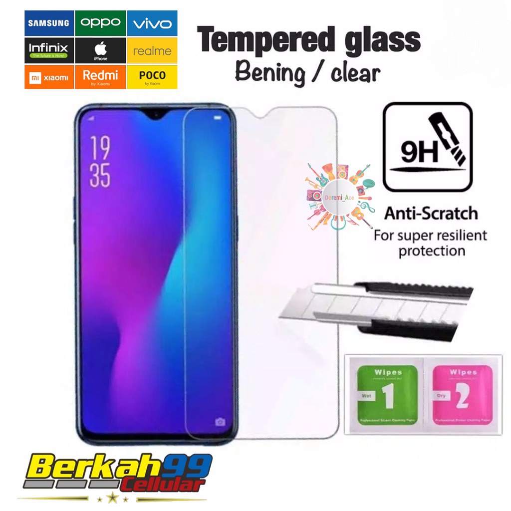 INFINIX HOT 9 PLAY HOT 10 PLAY HOT 11 PLAY TG Bening Tempered Glass Anti Gores Kaca