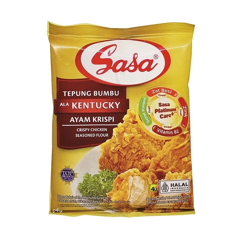 

Sasa tepung bumbu Kentucky/tepung bumbu ayam krispi 70gr