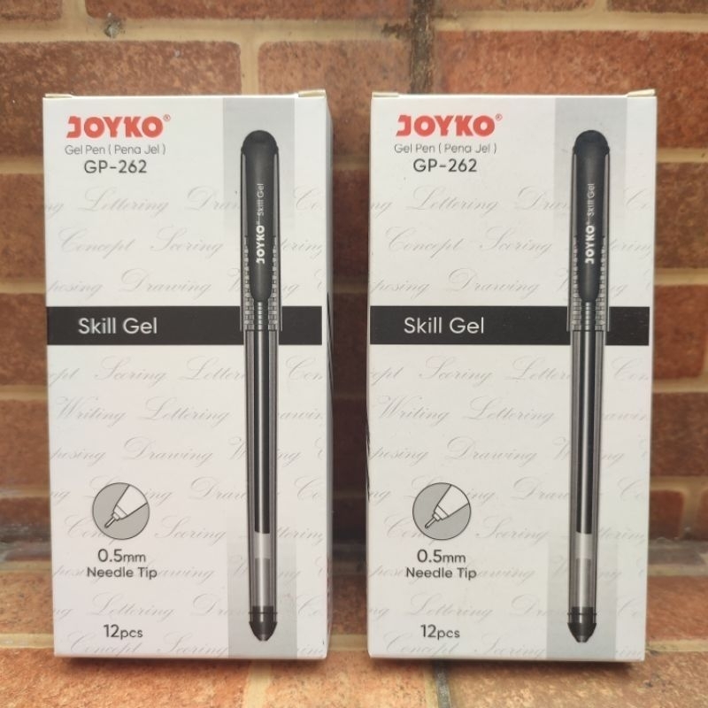 

Gel pen pulpen pena joyko gp-626 skill gel 0,5mm 1pak 12pcs