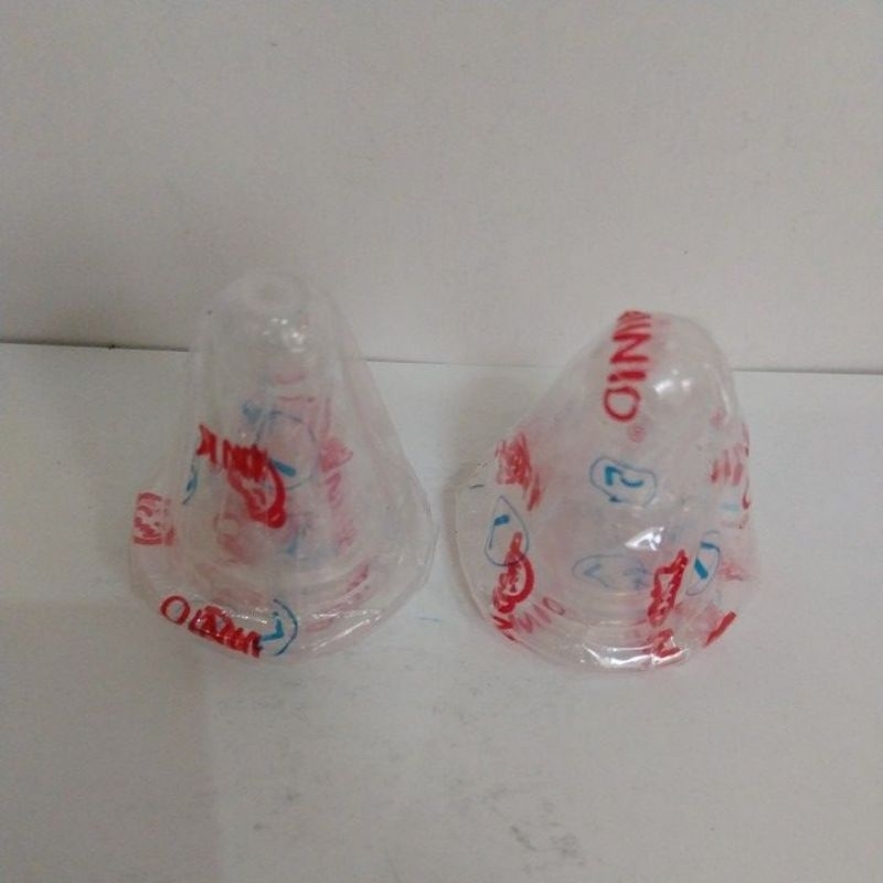 (2pcs) Ninio Dot Nipple Silikon/silicon botol susu Size L