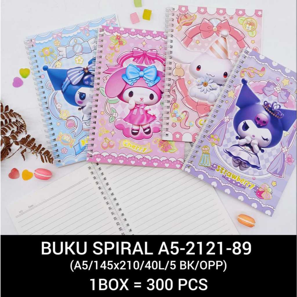 

Diary Book | buku catatan | note book | Spiral Book