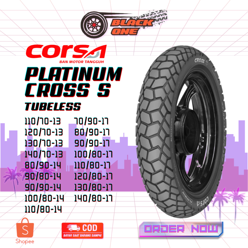 BAN CORSA PLATINUM CROSS S SUPERMOTO | SEMI CROSS