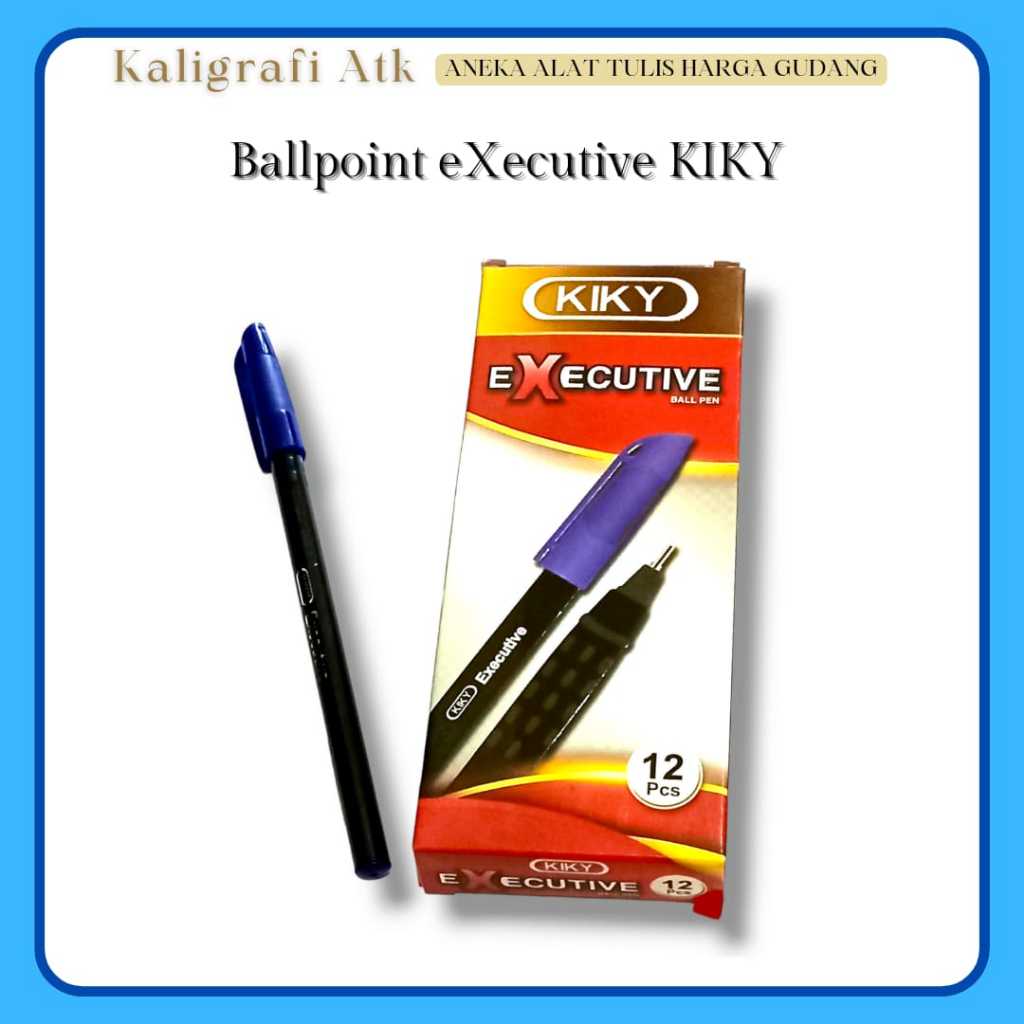 

bolpen executive by KIKY cocok untuk semua kertas dan kegiatan menulis