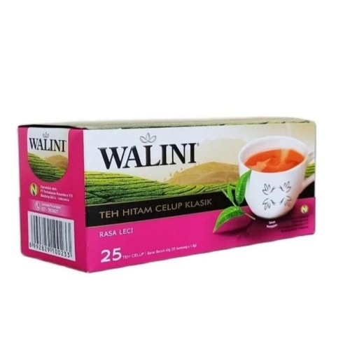 

walini black tea classic lychee 25x1,8gr