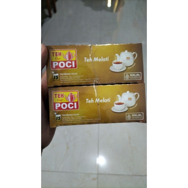 

Teh Cap Poci Celup Jasmine Tea 1Box (25's)