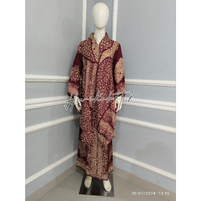 KOL WIKE BATIK SET ROK SPAN VISCOSE KARTINI BATIK TRUSMI