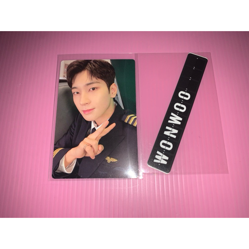 PHOTOCARD OFFICIAL PILOT WONWOO WONU SEVENTEEN