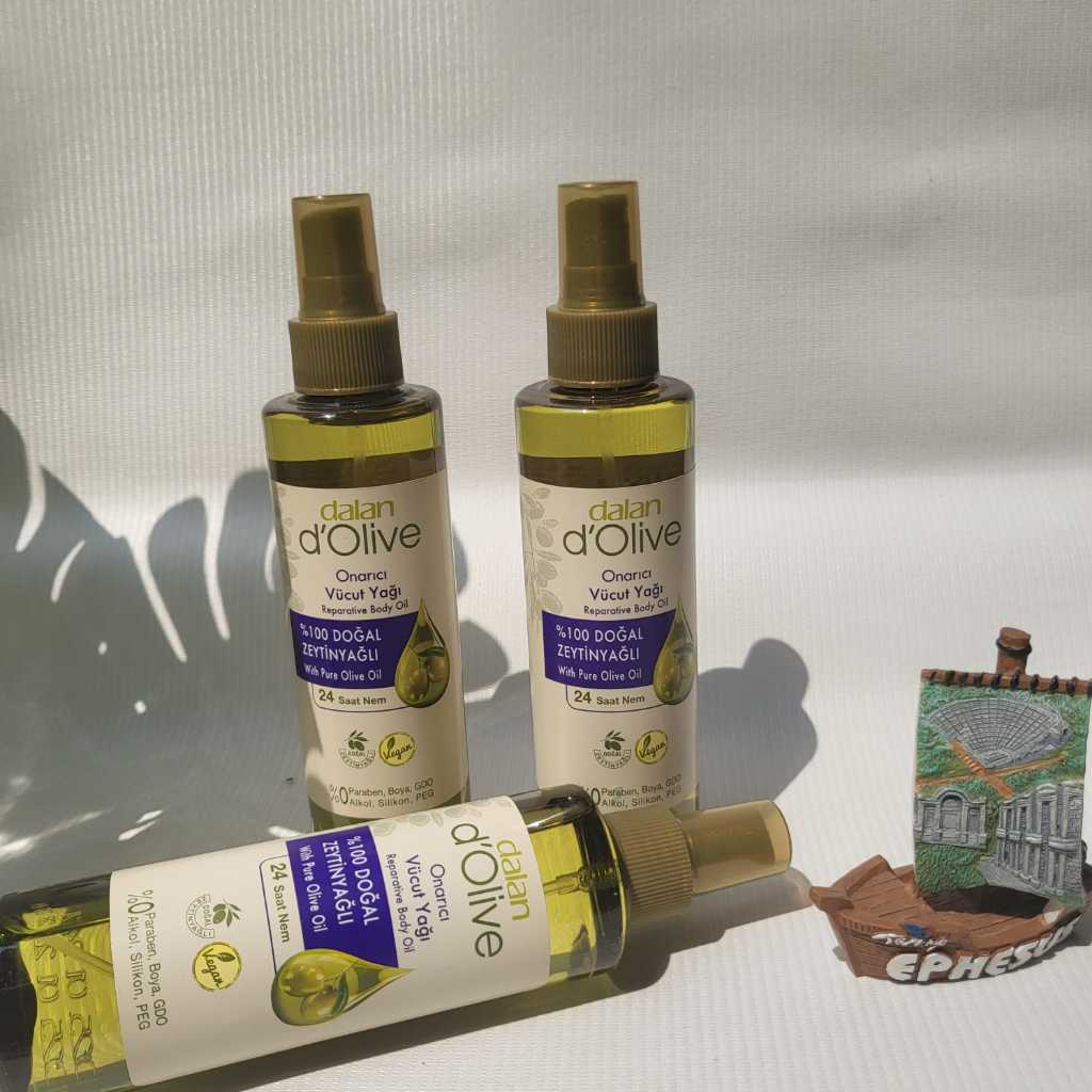 Dalan D'Olive reparative body oil Original Turki 100%