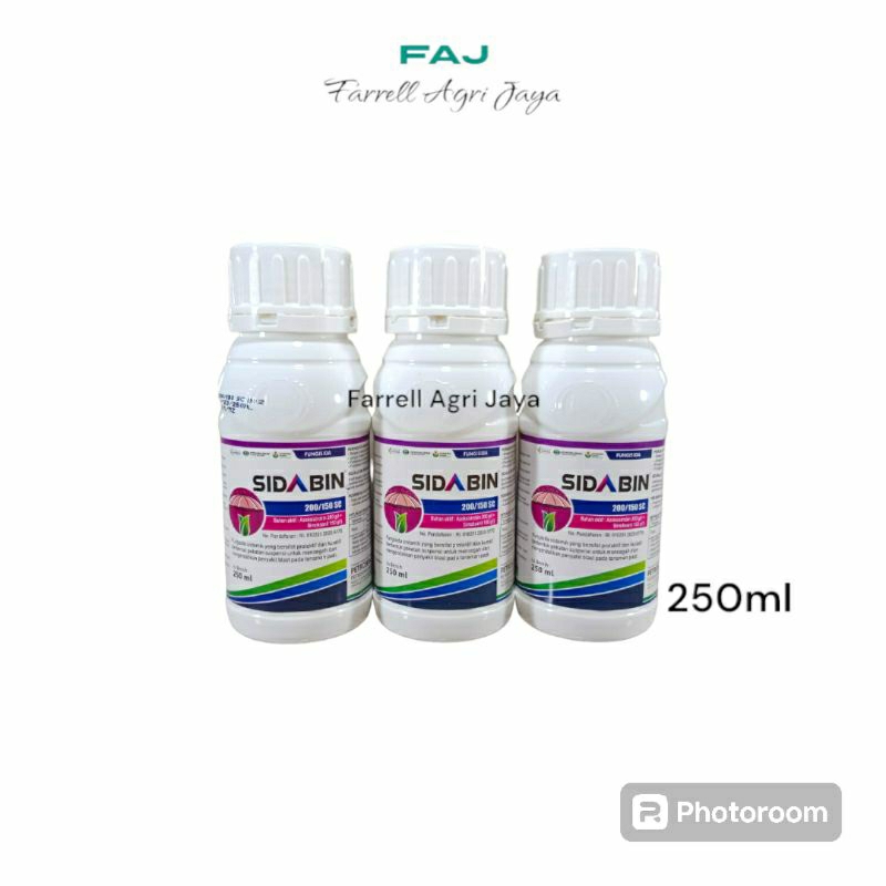 FUNGISIDA SIDABIN 250ML AZOKSISTROBIN SIMOKSANIL