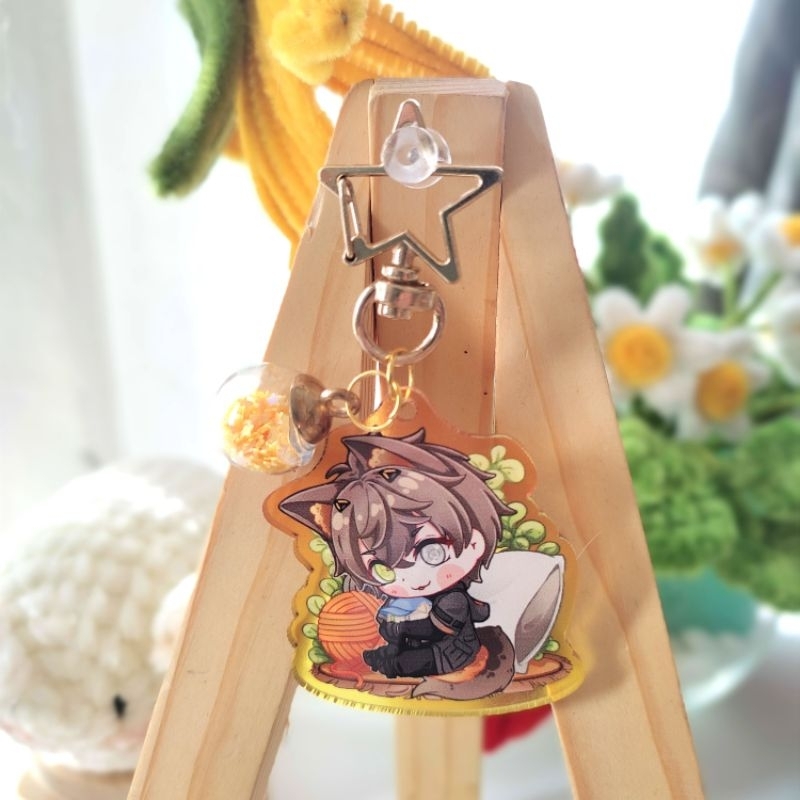 Nijisanji Luxiem Noctyx Keychain