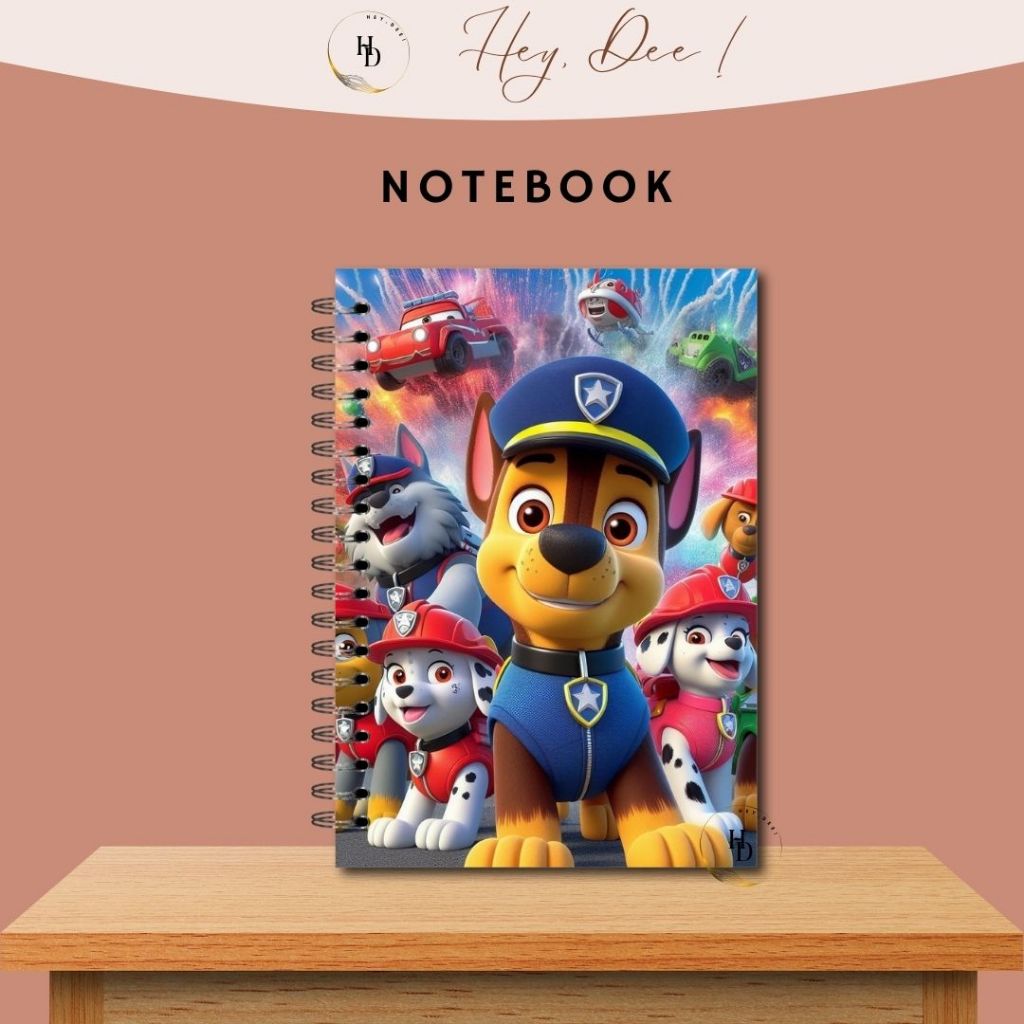 

HeyDee Notebook A5 Spiral Edisi PAW PATROL SERIES