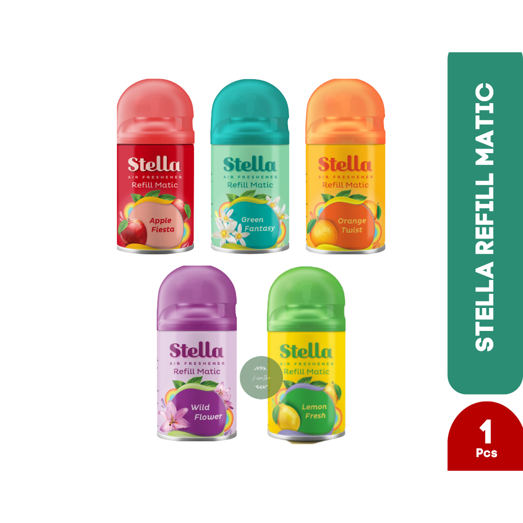 STELLA REFILL MATIC 160 ml - Refill Pengharum Ruangan Otomatis Stella