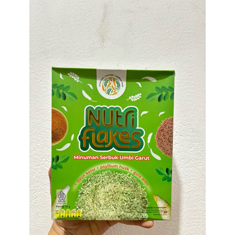 

Nutriflakes Original – Solusi Atasi Masalah Lambung Maag Kronis Kandungan Daun Kelor Umbi Garut Susu Kambing Etawa Membantu Mengontrol Kadar Gula Darah Memperbaiki Sistem Pencernaan Sereal 2 Gelas Sehari Masalah Lambung Pergi dan Diet Lancar