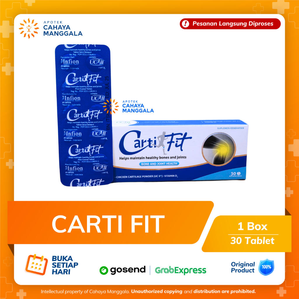 CARTIFIT SUPLEMEN KESEHATAN PER BOX 30TABLET