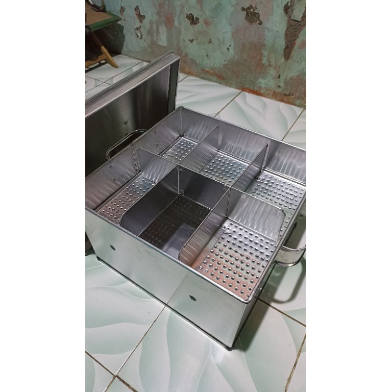 dandang baso/pentol sekat aneka rasa