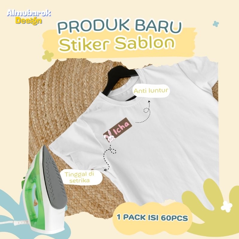 

Stiker Sablon / Sticker DTF Kain / Stiker Kain / Stiker setrika