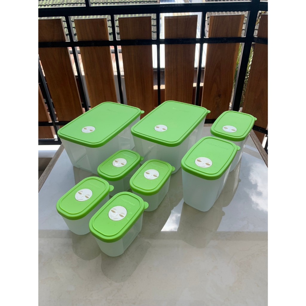 Tupperware Frizy Green Collection