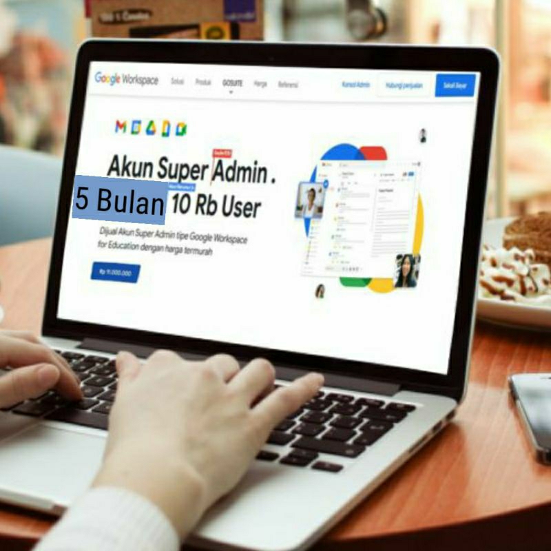 Gsuite Super Admin Edu Lifetime 5 bulan 8 domain aktif