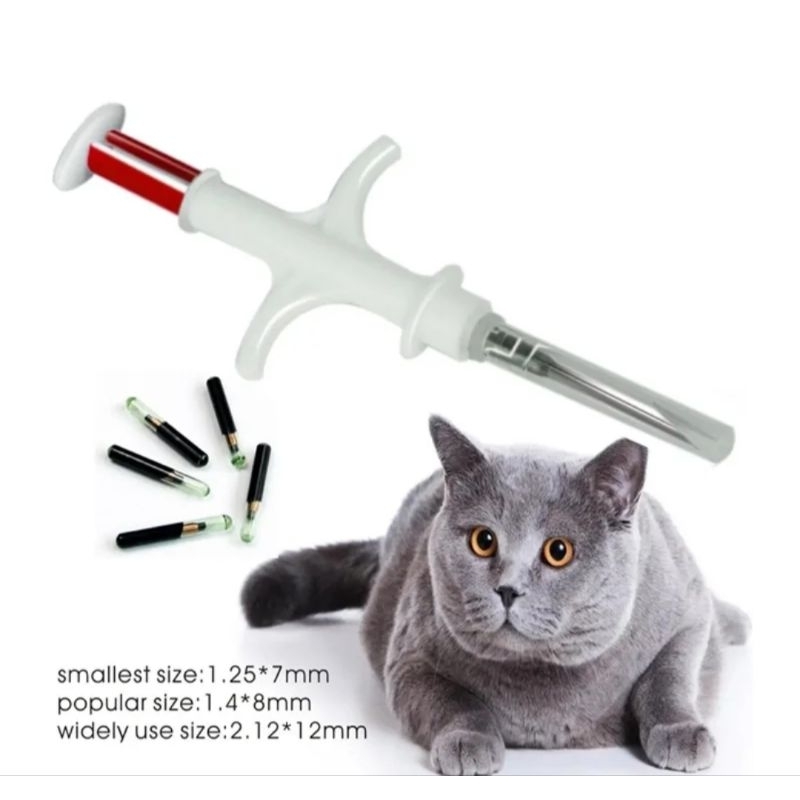 Chip hewan micro ID animal ikan arwana kucing anjing macaw burung FDXB sertifikat BKSDA