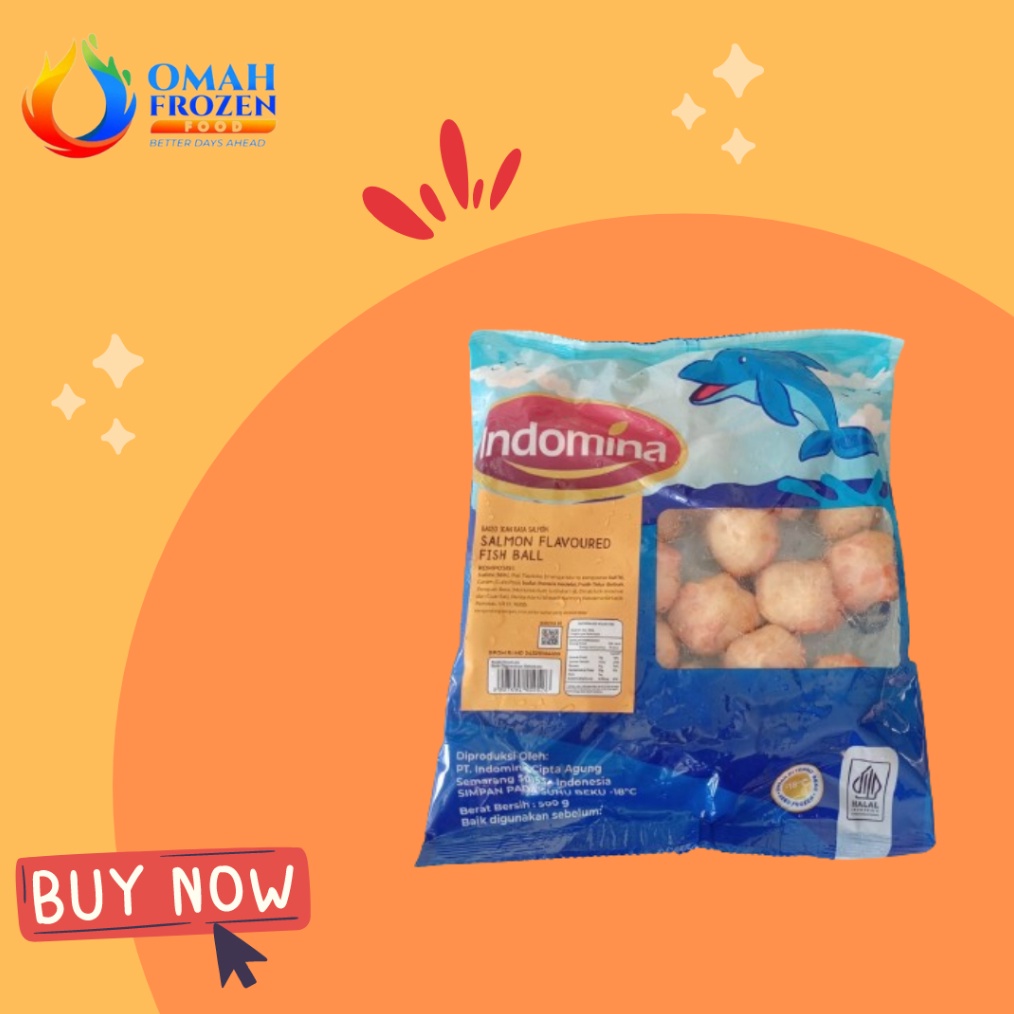 

NEW PRODUCT Indomina Bakso Ikan Rasa Salmon 5gr