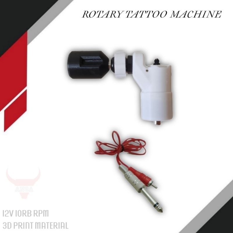 MESIN TATTOO KIT SET ROTARY MACHINE TATTO 3d print