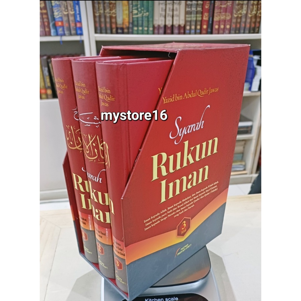 Syarah Rukun Iman 3 Jilid Lengkap Ustadz Yazid Jawas