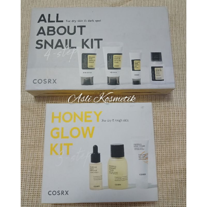 COSRX ALL ABOUT SNAIL KIT, COCA-7 TRIAL KIT, ACNE HERO KIT Original