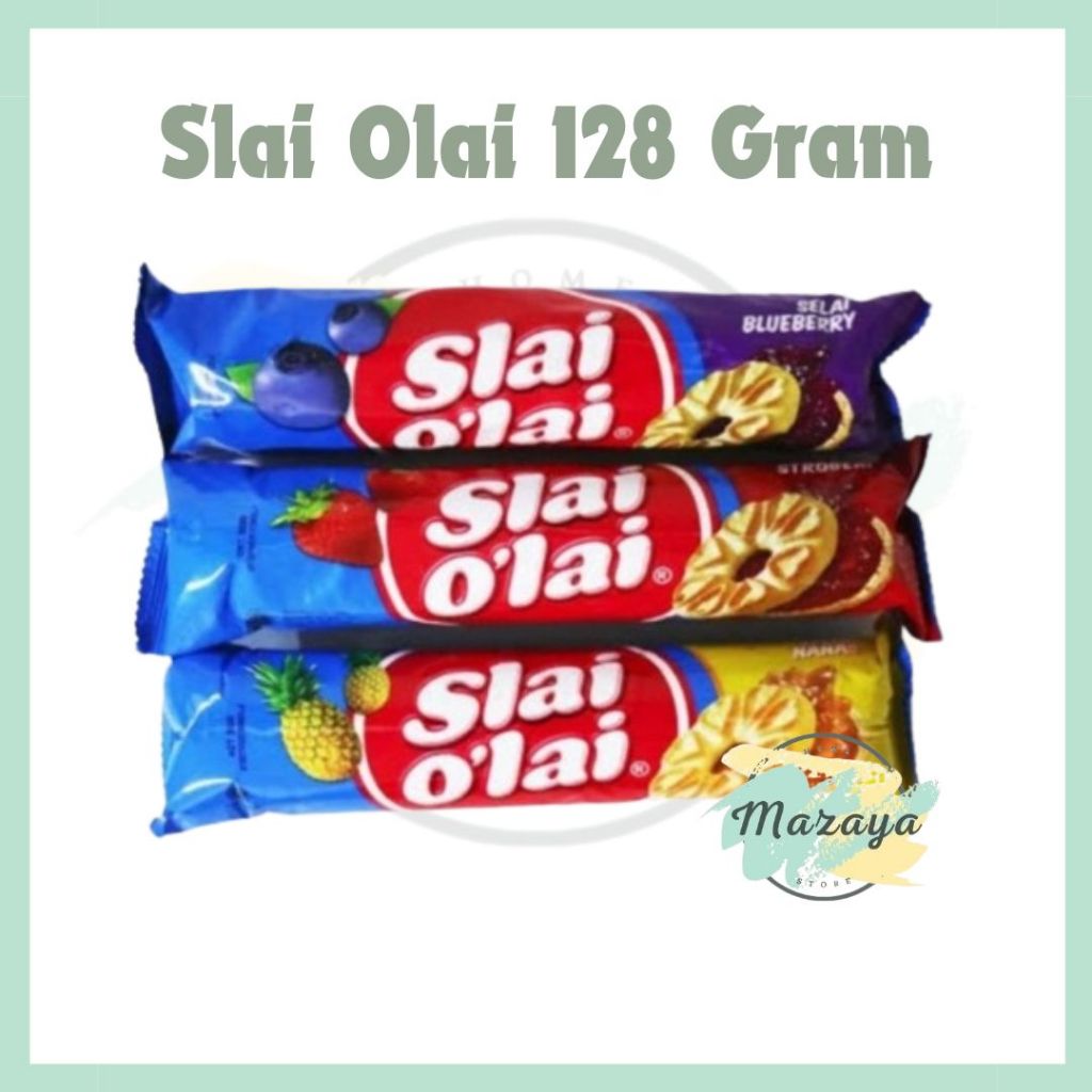 

ROMA SLAI OLAI ROLL RASA STROBERI | NANAS | BLUEBERY NETTO 128 GR