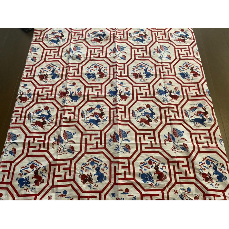 EXCLUSIF KAIN BATIK KOMBINASI TULIS PUUTIHAN MOTIF KELINCI/ BAHAN KATUNN PRIMIS