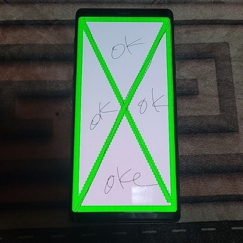 LCD samsung Note 9 original copotan mulus