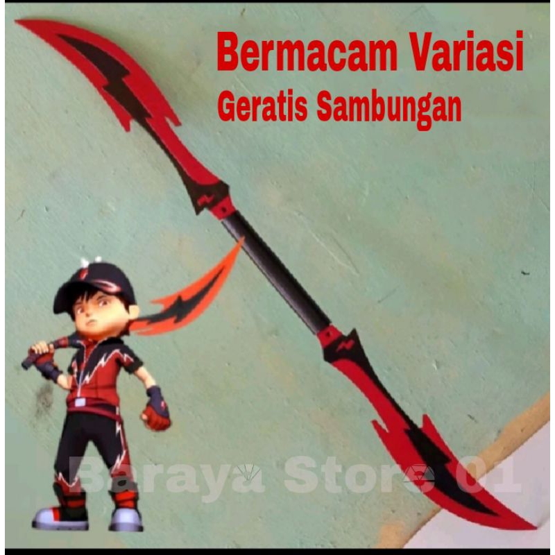 Pedang Mainan Boboiboy Halilintar Move