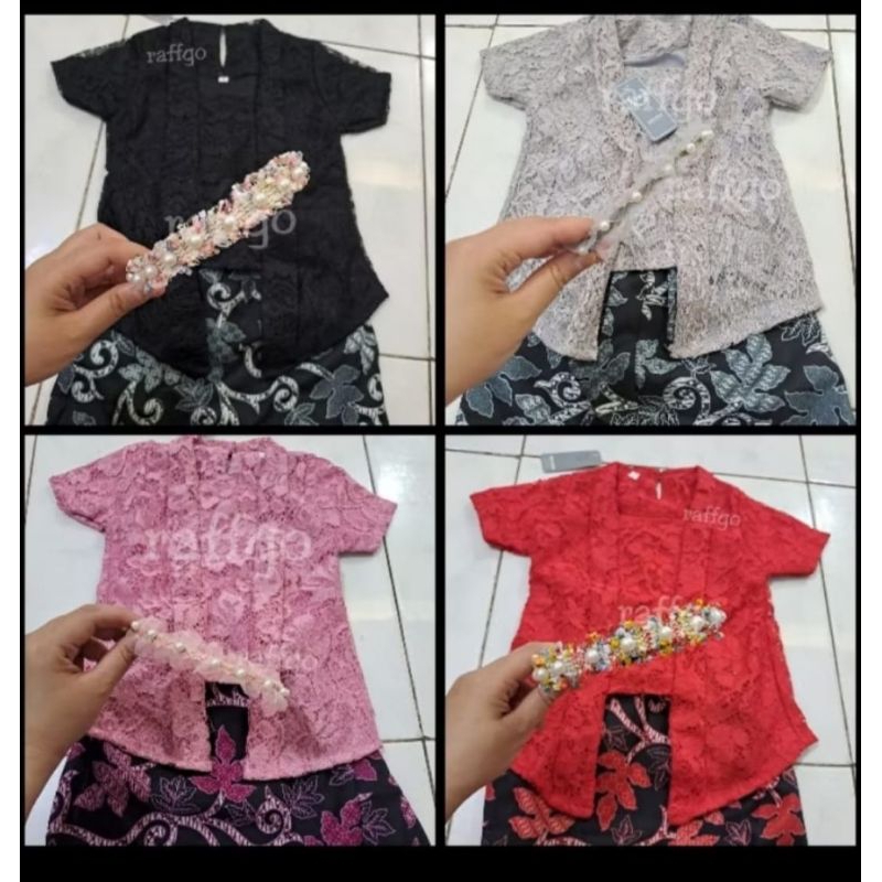 Baju kebaya anak Paud TK / Kostu adat anak kecil