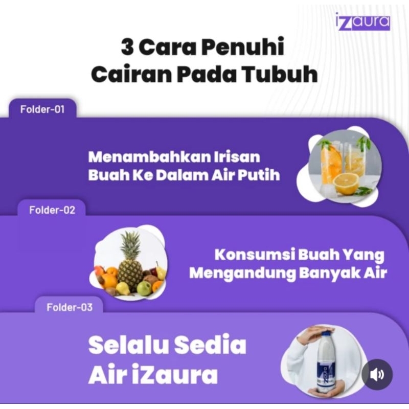 

Air Izaura PH tinggi