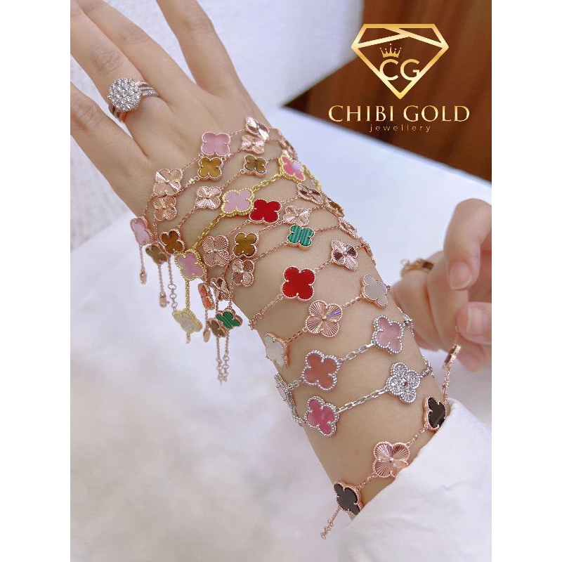 CHIBI GOLD JAWELLERY - Gelang tangan bunga gelang tangan vancleef gelang tangan kupu kupu gelang tan