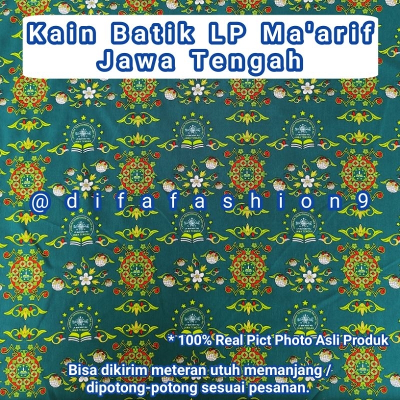 Kain Batik LP Ma'arif NU Meteran