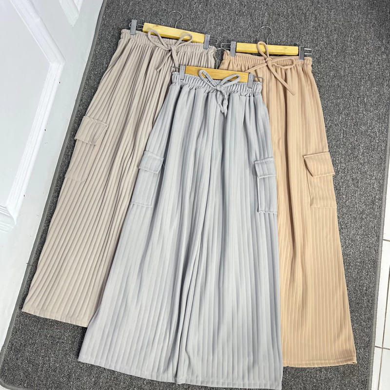 Paket usaha celana kulot cargo isi 20 pcs | paket usaha celana wanita | kulot kenit hornet premium