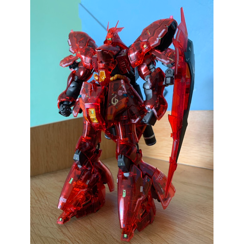 - Bandai Rg Sazabi Clear Color Special Edition