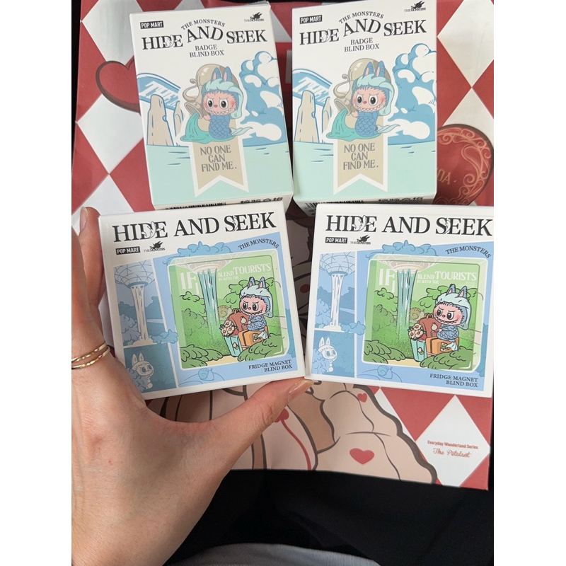 Labubu Hide and Seek Singapore Series