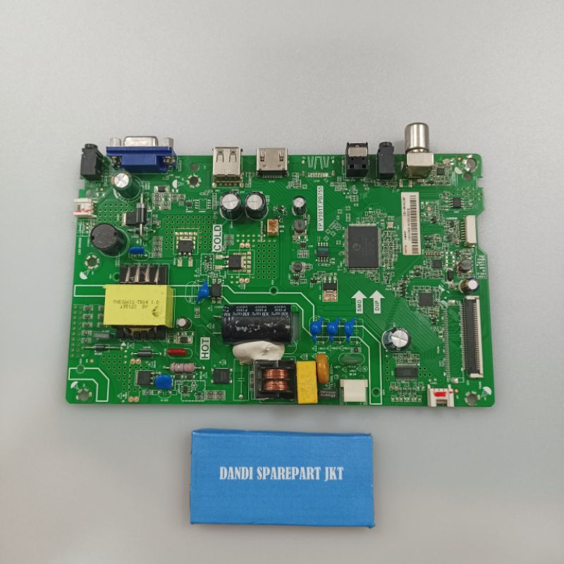MB led tv Toshiba 32s2900 - mainboard tv - mesin tv led