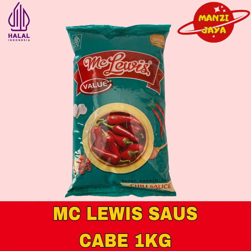 

MC LEWIS Chili Sauce / Saus Tomat / Hot N Hot 1kg